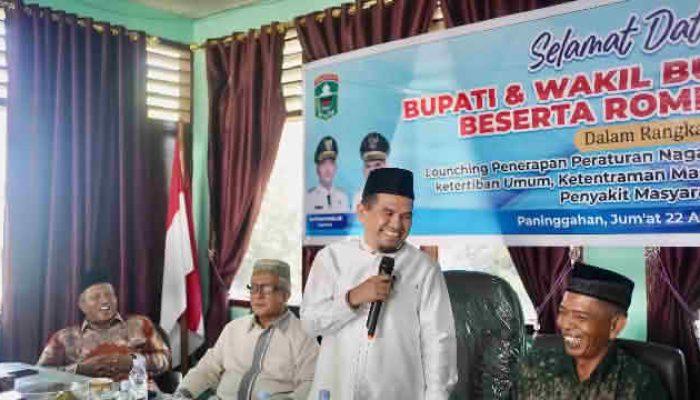 Nagari Paninggahan Launching Peraturan Nagari Ketertiban Umum dan Antisipasi Penyakit Masyarakat