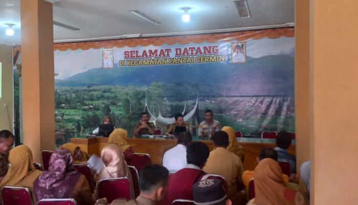 Rapat Koordinasi Persiapan HUT RI ke-80 Kecamatan Pantai Cermin, Semangat Kolaborasi Pemerintah dan Masyarakat