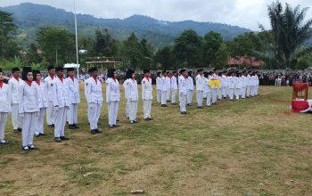 Detik-Detik Proklamasi HUT RI ke-80 di Hiliran Gumanti Meriah, Talang Babungo Dapat Kado Istimewa