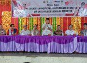 Wabup Solok H. Candra Berikan Motivasi kepada Peserta Sosialisasi Pajak Kendaraan Bermotor di X Koto Di Atas