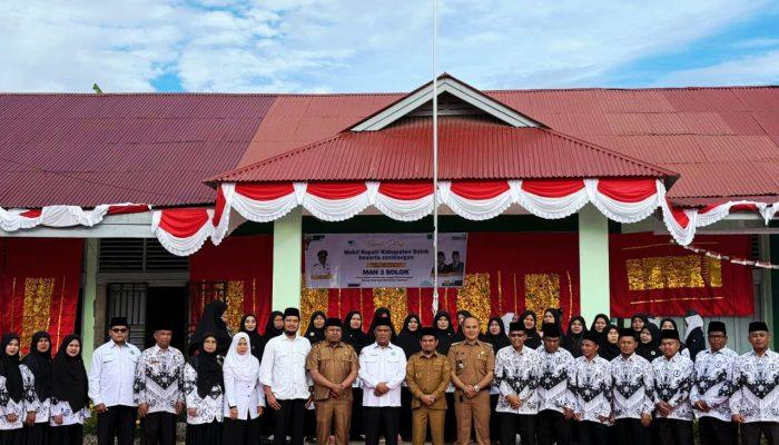 H. Candra Tanam Semangat Juang di MAN 3 Solok: Generasi Muda Siap Hadapi Tantangan Zaman