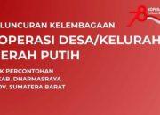 Dharmasraya Masuk 3 Besar Pembentukan Koperasi Merah Putih di Sumbar