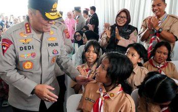 Wakapolri Tinjau Pembangunan SMA Kemala Taruna Bhayangkara di Bogor
