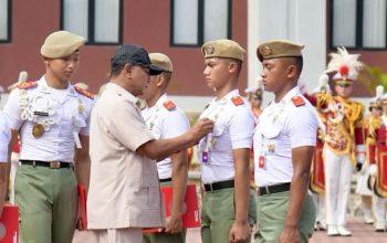 960 Kadet Mahasiswa Unhan RI Naik Pangkat, Rektor: Momentum Pengabdian dan Bela Negara