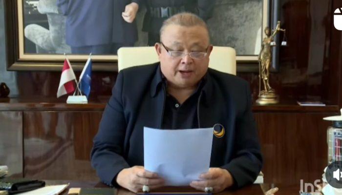 Partai NasDem Nonaktifkan Ahmad Sahroni dan Nafa Urbach dari Anggota DPR RI
