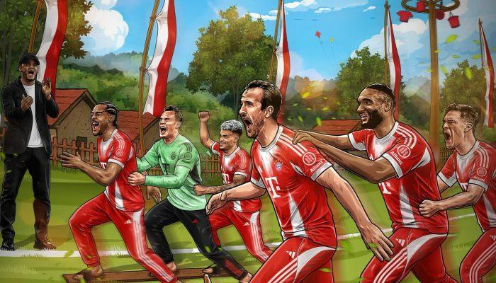 FC Bayern München Rayakan Hari Kemerdekaan Indonesia ke-80 dengan Ilustrasi Keren