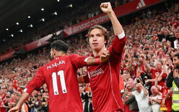 Liverpool Awali Musim dengan Kemenangan 4-2 atas Bournemouth