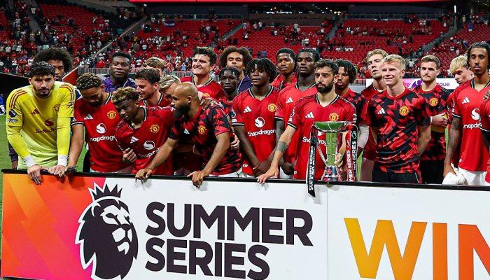 MU Bungkam Kritik, Angkat Trofi Summer Series Usai Duel Panas vs Everton
