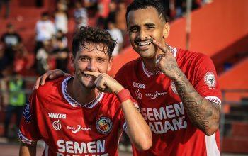 Gol Dramatis di Injury Time, Semen Padang Bungkam Dewa United 2-0 di Agus Salim