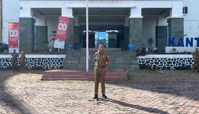 Apel Pagi Pemkab Solok, Tingkatkan Disiplin dan Profesionalisme ASN untuk Pelayanan Publik Prima