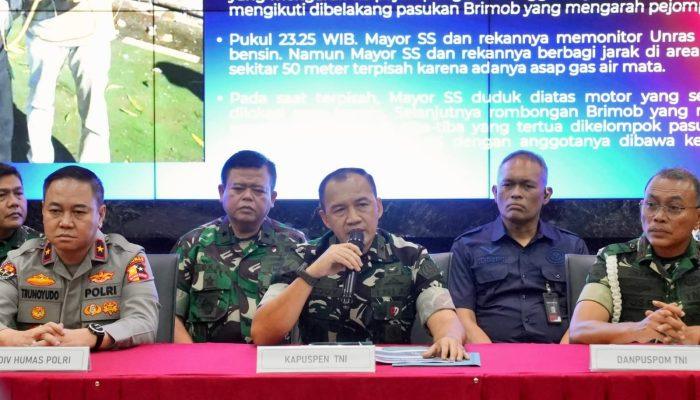 Kapuspen TNI Beberkan Fakta-Fakta Terkait Tuduhan TNI Jadi Provokator Unjuk Rasa