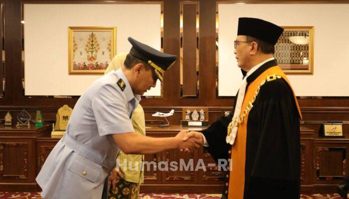 Ketua MA Lantik Kolonel Dr Tri Ahmad Bhaykhonni Sebagai Panmud Pidana Militer