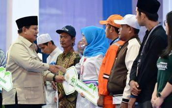 Presiden Prabowo Resmikan Akad Massal 26 Ribu KPR FLPP, Bukti Negara Hadir untuk Rakyat Kecil