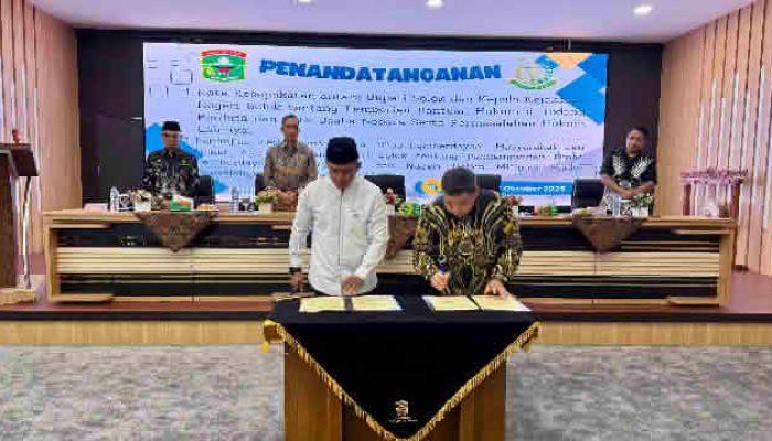 Pemkab Solok dan Kejari Teken MoU Perkuat Tata Kelola Bersih Lewat Program Jaga Nagari