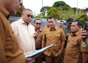 Bupati Solok, Wabup Candra, dan Andre Rosiade Tinjau Perluasan RSUD Arosuka