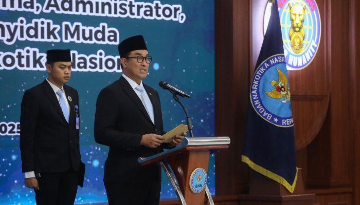 Lantik Pejabat Baru, Kepala BNN RI Tegaskan Pentingnya Berpikir Strategi Dan Bergerak Taktis