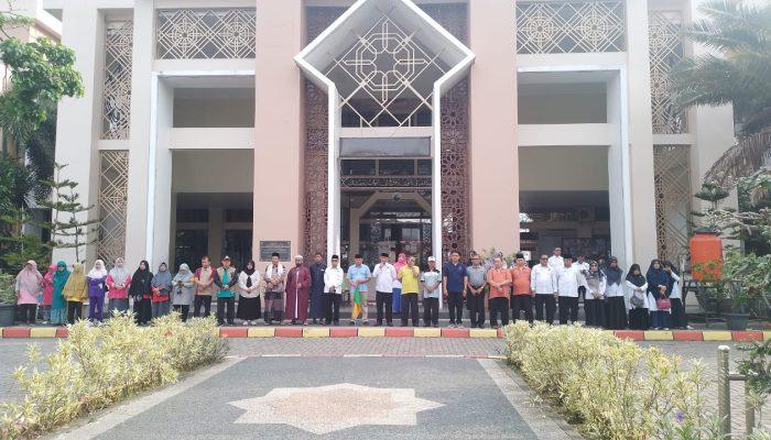 Meriah, Ratusan Santri Kota Solok Ikuti Pawai Sambut HSN Ke-10