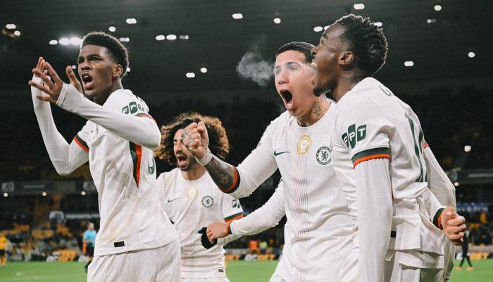 Drama di Molineux! Chelsea Selamatkan Keunggulan 3 Gol, Menang Epic 4-3 atas Wolves!