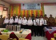Penyerahan Perdana MBG di SMP Negeri 2 Gunung Talang