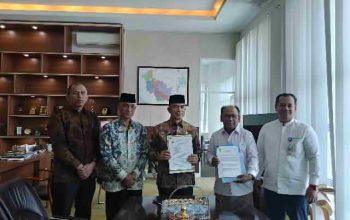 Sekretaris Daerah Kabupaten Solok Teken Kerjasama Pemanfaatan Aset Daerah dengan Bank Nagari Cabang Solok