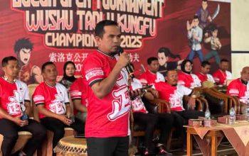 Solok Open Tournament Wushu Taolu Kungfu Championship 2025 Resmi Dibuka