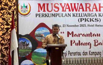 Bupati Solok Buka Mubes PKKS, Tekankan Pentingnya Sinergi Perantau dan Kampung Halaman