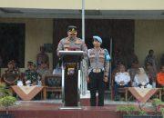 Kapolres Solok Pimpin Apel Gabungan Kesiapan Tanggap Darurat Bencana di Kabupaten Solok