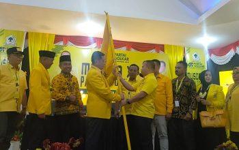 Mukhlis, SH Kembali Terpilih Jadi Ketua DPD Partai Golkar Kabupaten Solok