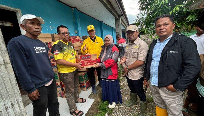 Golkar Turun Serentak Bantu Masyarakat Terdampak Bencana di Kabupaten Solok