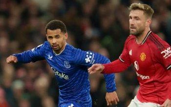 Malapetaka di Old Trafford, Manchester United Dihajar 10 Pemain Everton