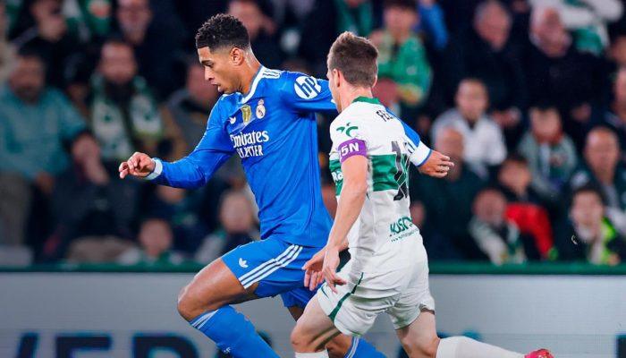 Gol Telat Bellingham Selamatkan Madrid dari Kekalahan di Markas Elche