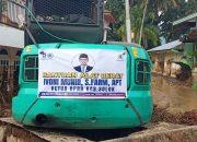 Ketua DPRD Kabupaten Solok Ivoni Munir Bantu Satu Unit Excavator untuk Pemulihan Pascabanjir