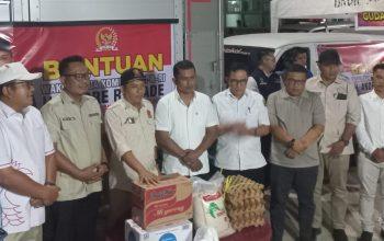 Gerindra Sumbar Solidaritas, Salurkan Bantuan Andre Rosiade untuk Korban Bencana Solok
