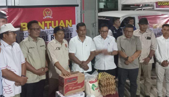 Gerindra Sumbar Solidaritas, Salurkan Bantuan Andre Rosiade untuk Korban Bencana Solok