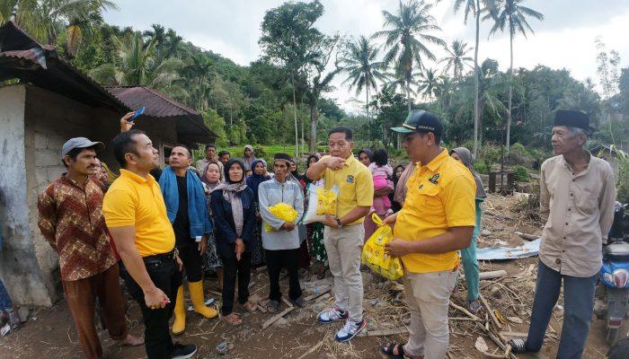 Bantuan Ketum DPP Partai Golkar Bahlil Lahadalia Telah Sampai di Kab Solok, DPD Golkar Salurkan ke Titik-Titik Terdampak