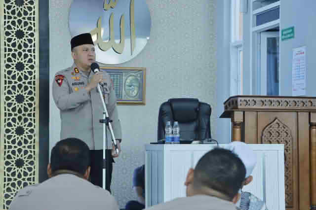 Kapolres Solok Adakan Peringatan Isra’ dan Mi’raj Nabi Muhammad SAW, Perkuat Iman dan Integritas Personel