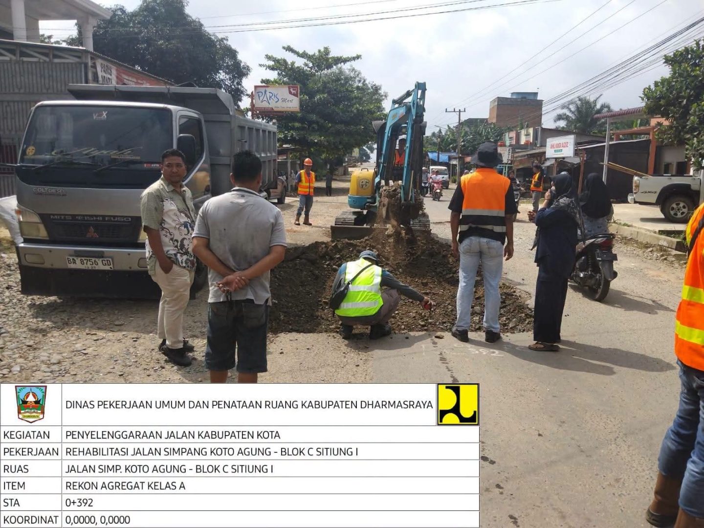 Pemkab Dharmasraya Kebut Pembangunan Infrastruktur, Anggarkan Rp63,6 Miliar