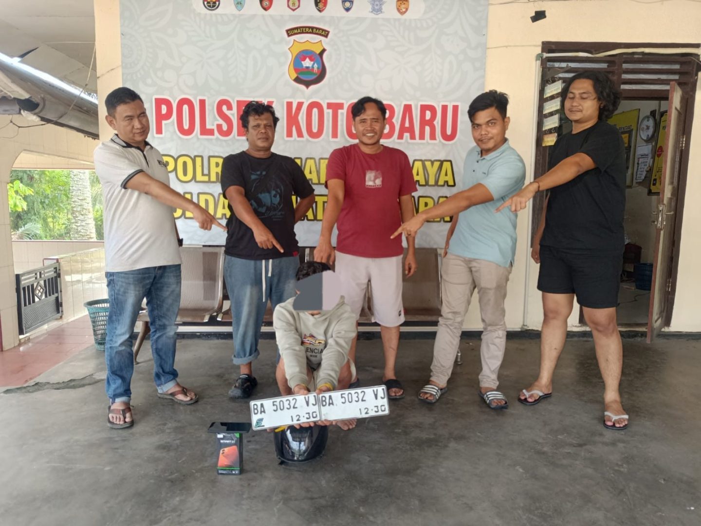 Pelarian Berakhir, Pelaku Penggelapan Honda Scoopy Ditangkap di Muaro Bungo