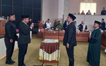 Fadli Aulia Resmi Dilantik Jadi Anggota DPRD Dharmasraya Lewat PAW