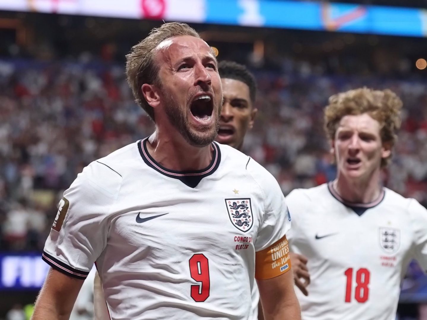 Kane Sang Penyelamat! Inggris Comeback Dramatis Singkirkan RD Kongo