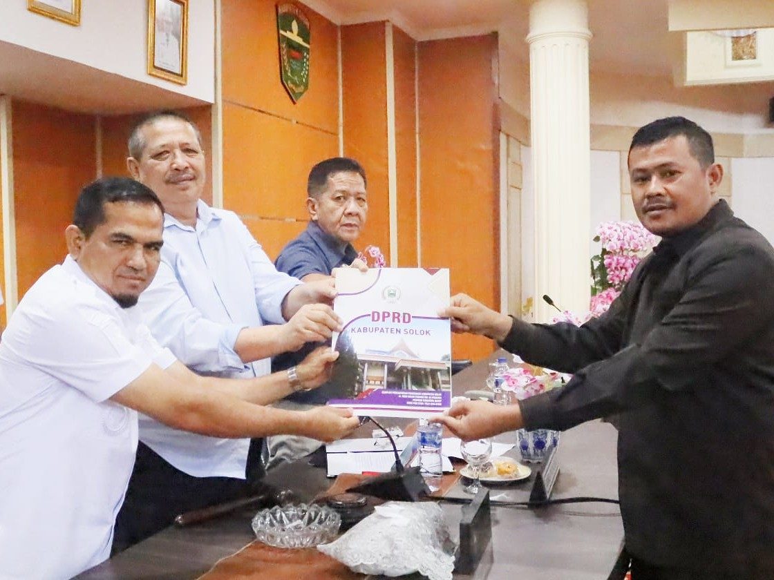DPRD Kabupaten Solok Tetapkan Perubahan Propemperda 2026 dan Propemperda Tahun 2027