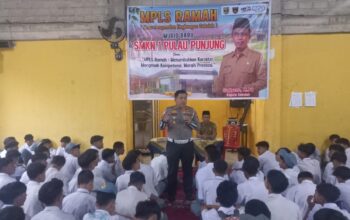 Satlantas Dharmasraya Sosialisasikan Lalu Lintas dan Anti-Bullying di Sekolah