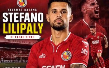 Stefano Lilipaly Resmi Gabung Semen Padang, Kabau Sirah Bertabur Bintang