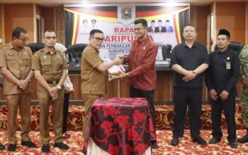 DPRD Kabupaten Solok Terima Dokumen KUA-PPAS Tahun Anggaran 2027 dalam Rapat Paripurna