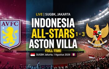 Aston Villa Bungkam Indonesia All-Stars di SUGBK