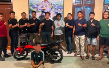 Tim Alang Bateh Polres Dharmasraya Ungkap Curanmor di Koto Besar, AY Alias Sindo Diamankan