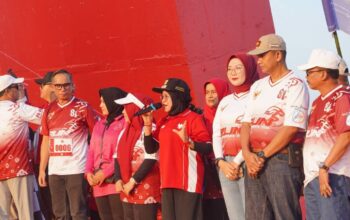 Ribuan Orang Tumpah Ruah, Dharmasraya Merah Putih Run 2026 Berlangsung Meriah dan Sukses