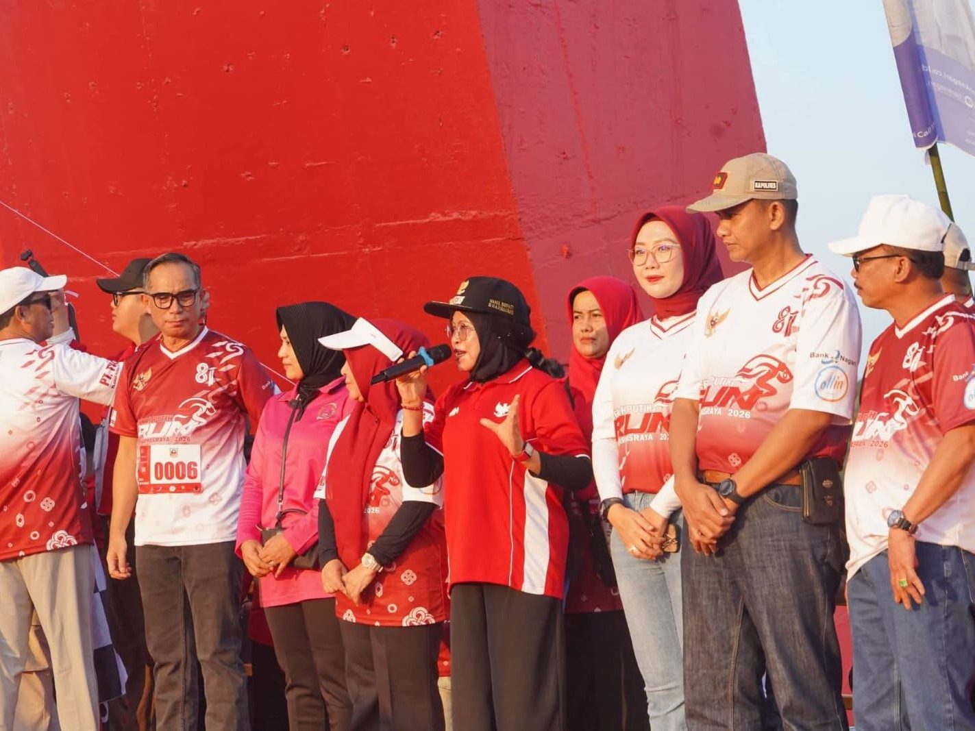 Ribuan Orang Tumpah Ruah, Dharmasraya Merah Putih Run 2026 Berlangsung Meriah dan Sukses