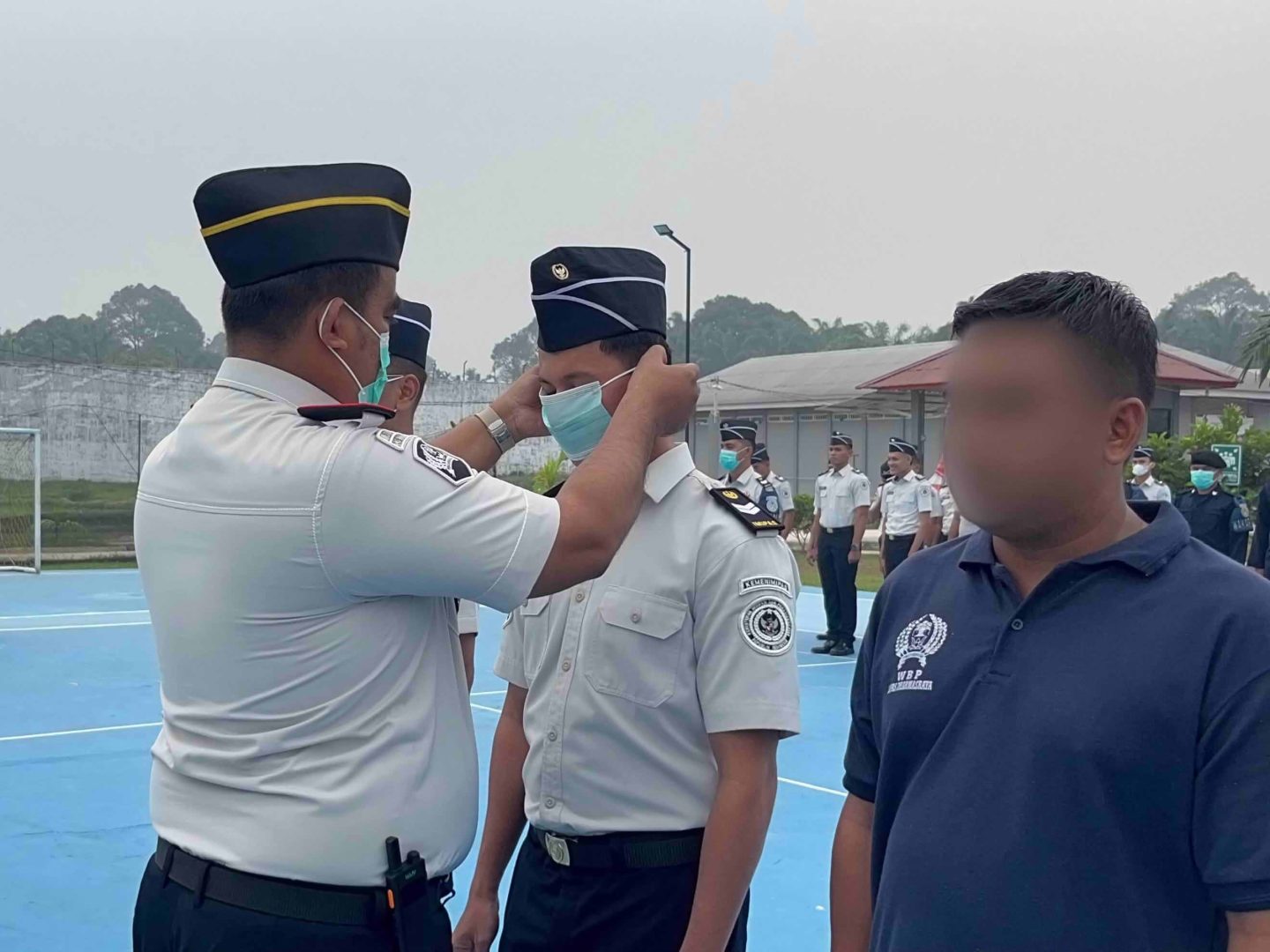 Lapas Kelas III Dharmasraya Gelar Apel Peningkatan Kewaspadaan Antisipasi Unjuk Rasa dan Dampak Karhutla