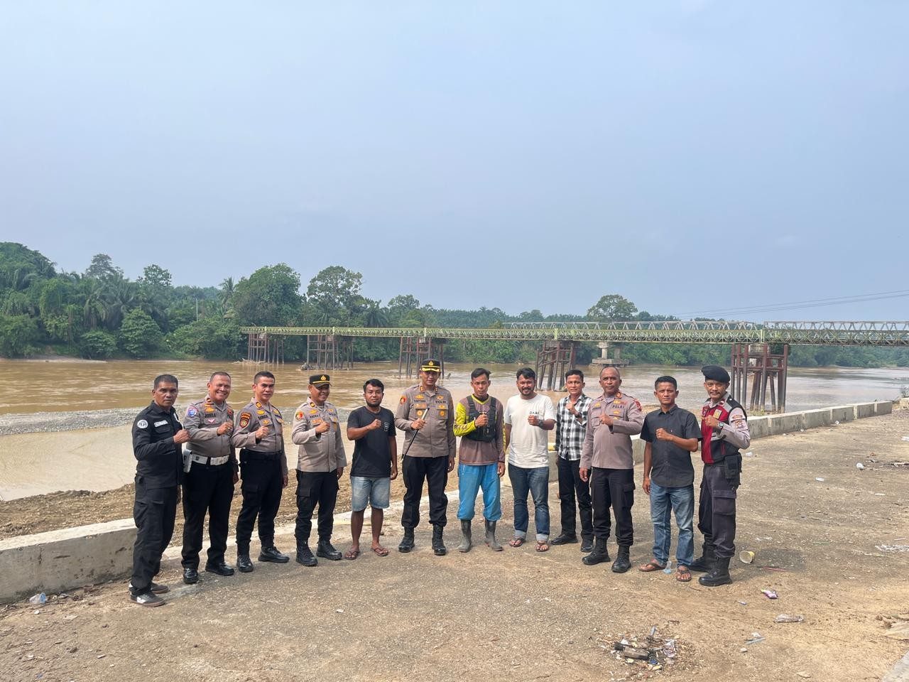 Kapolres Dharmasraya Pastikan Pacu Jalur Batang Hari Pulai Siap Digelar